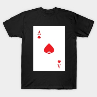 Ace Of Hearts T-Shirt